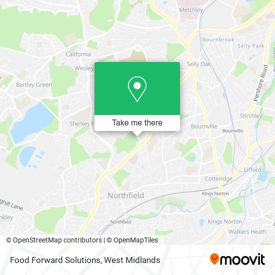 Food Forward Solutions map