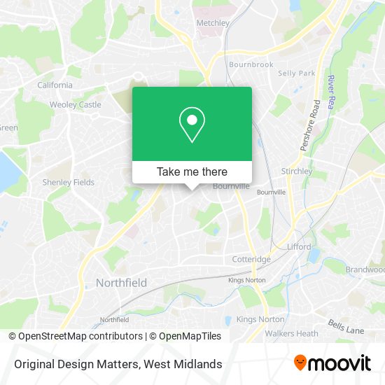 Original Design Matters map