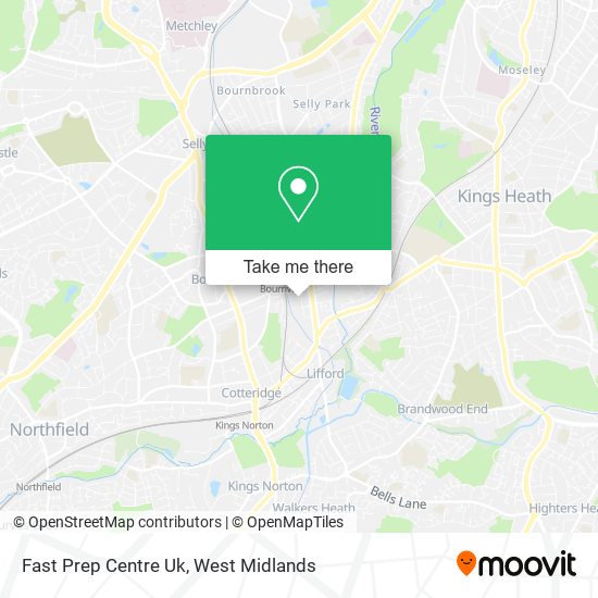 Fast Prep Centre Uk map