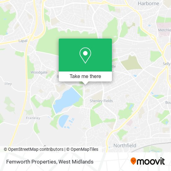 Femworth Properties map
