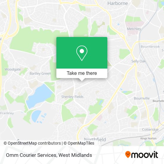 Omm Courier Services map