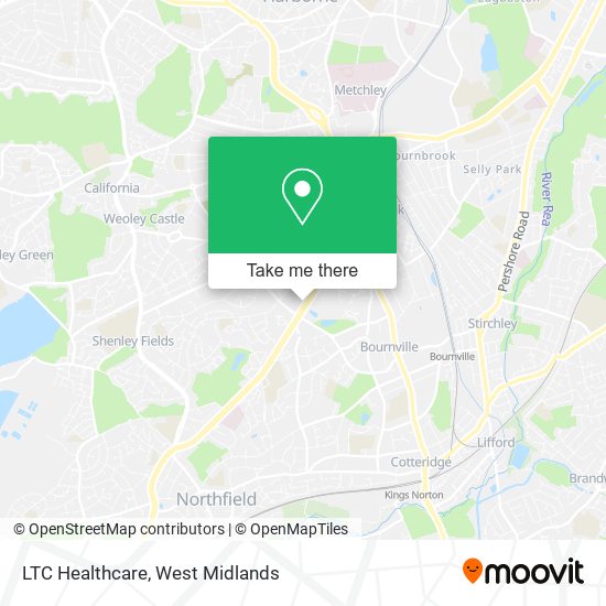 LTC Healthcare map