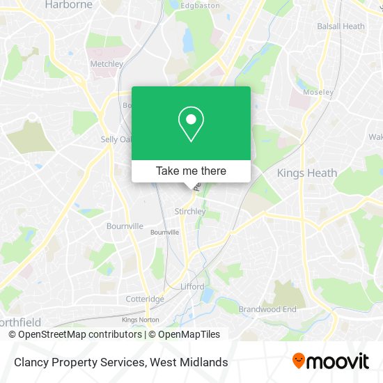 Clancy Property Services map