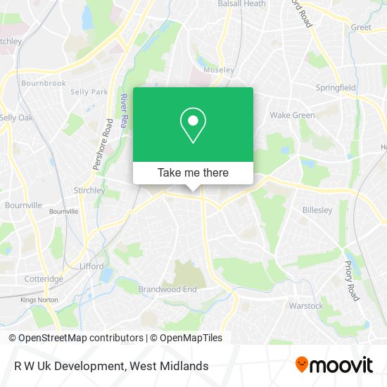R W Uk Development map