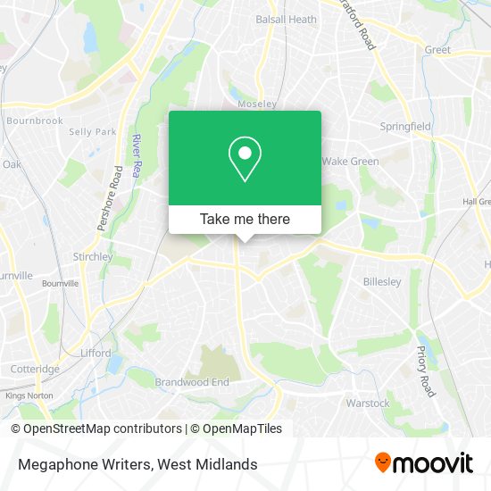 Megaphone Writers map
