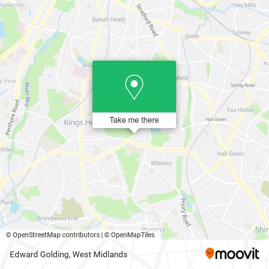 Edward Golding map