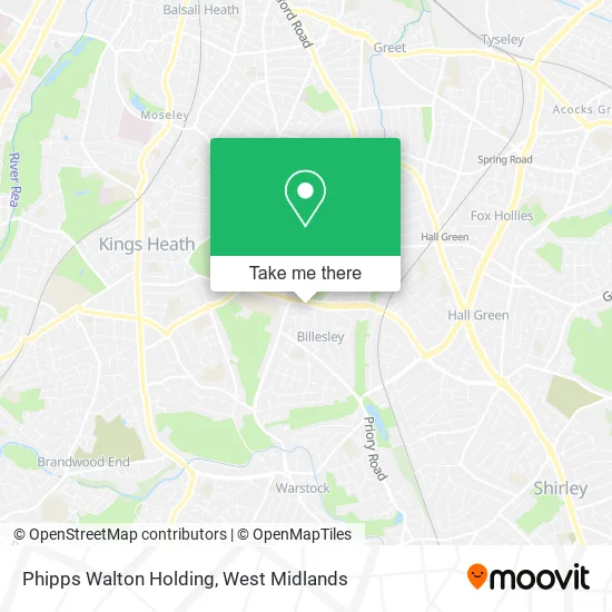 Phipps Walton Holding map