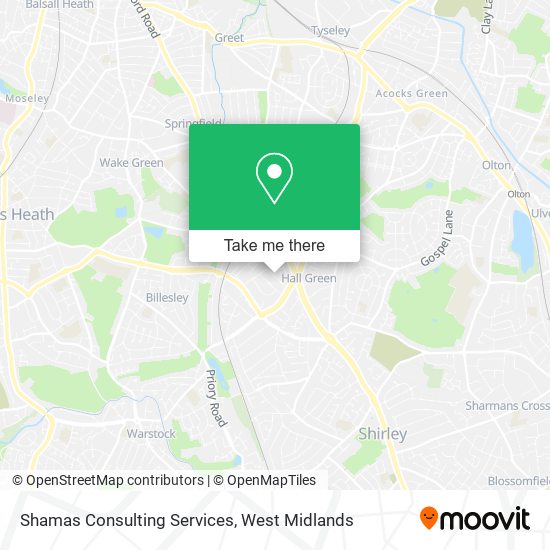Shamas Consulting Services map