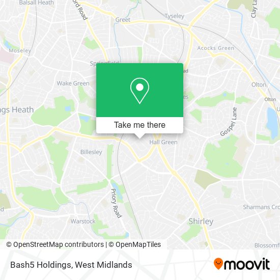 Bash5 Holdings map