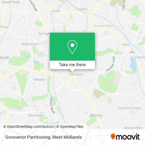 Grosvenor Partitioning map