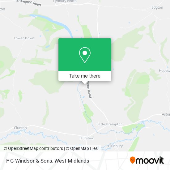 F G Windsor & Sons map
