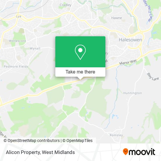 Alicon Property map