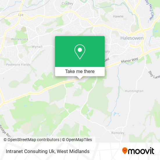 Intranet Consulting Uk map