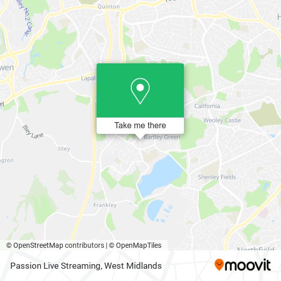 Passion Live Streaming map