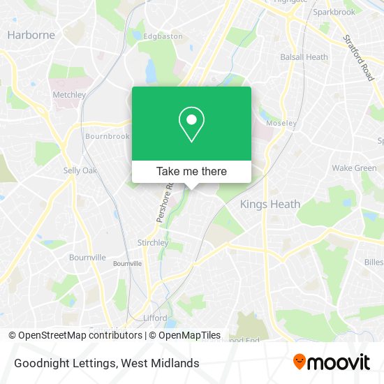 Goodnight Lettings map