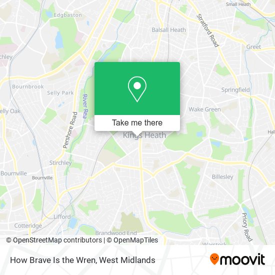 How Brave Is the Wren map
