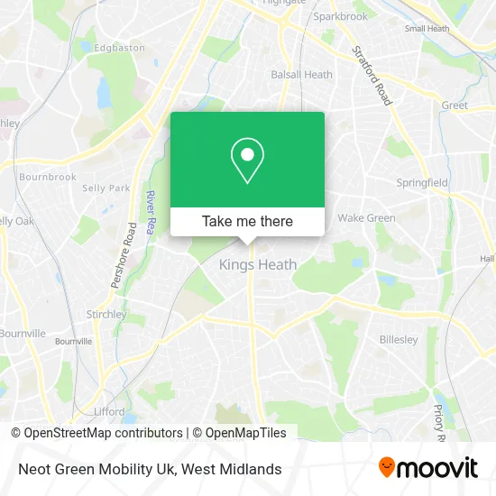 Neot Green Mobility Uk map