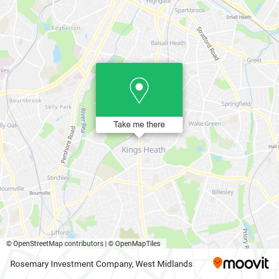 Rosemary Investment Company map