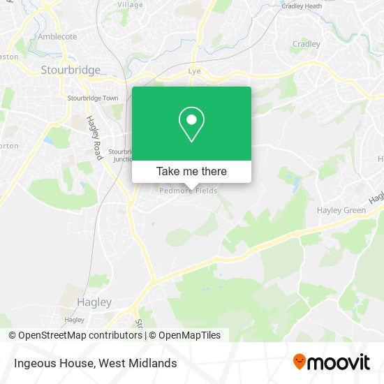 Ingeous House map