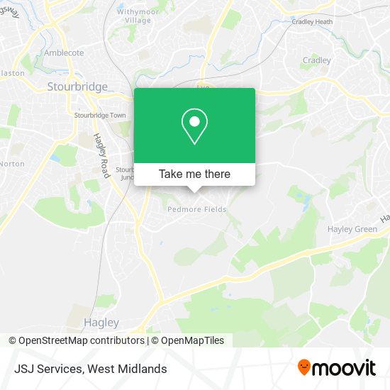 JSJ Services map