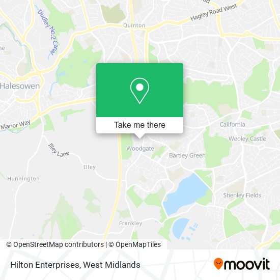Hilton Enterprises map