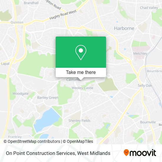On Point Construction Services map
