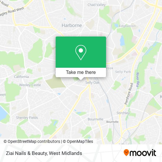 Ziai Nails & Beauty map