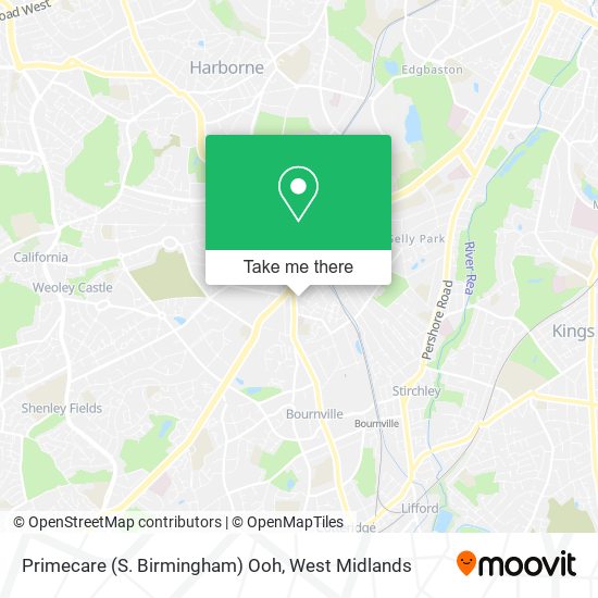 Primecare (S. Birmingham) Ooh map