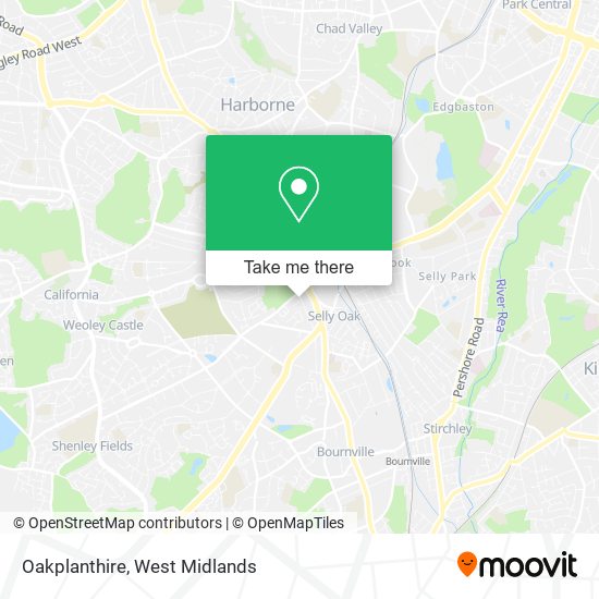 Oakplanthire map