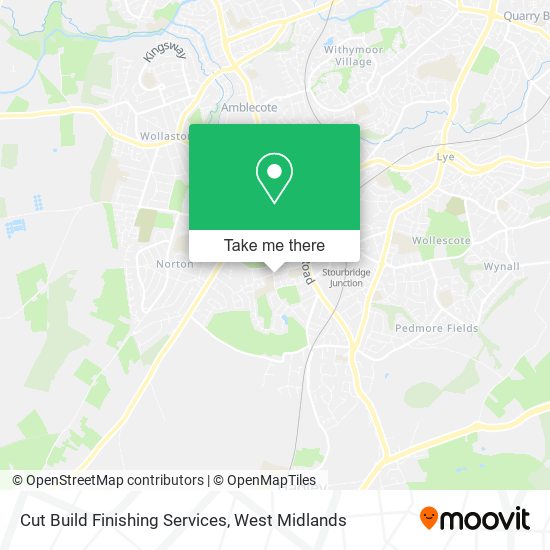 Cut Build Finishing Services map