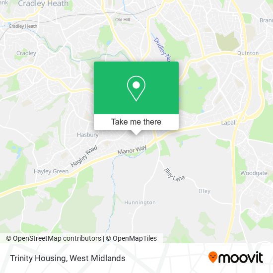 Trinity Housing map