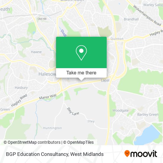 BGP Education Consultancy map