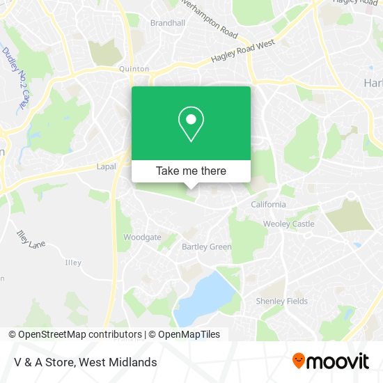 V & A Store map