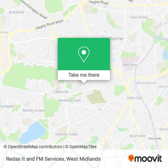 Redas It and FM Services map