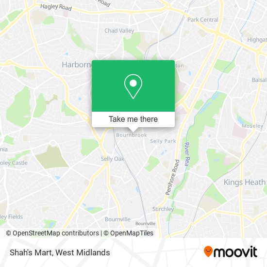 Shah's Mart map