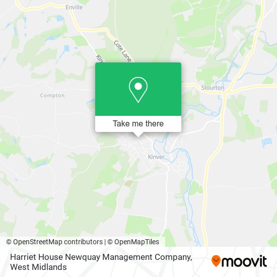 Harriet House Newquay Management Company map