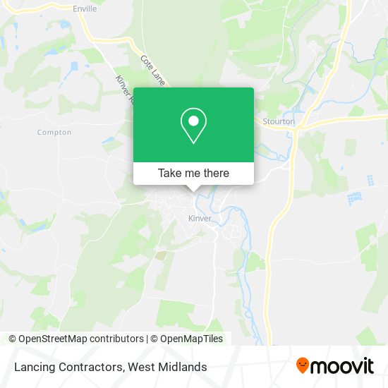 Lancing Contractors map