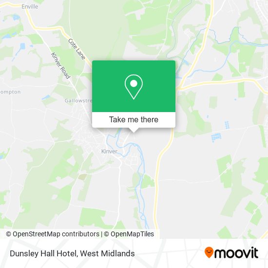 Dunsley Hall Hotel map
