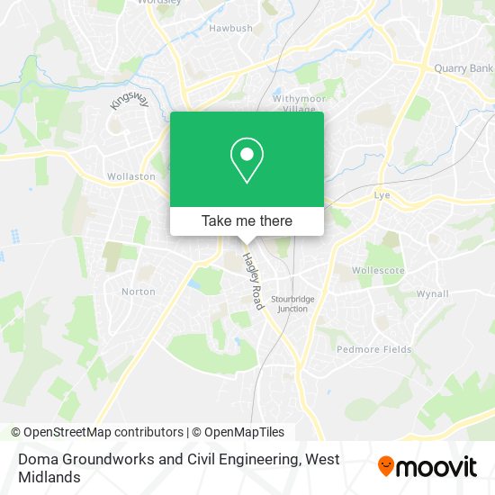 Doma Groundworks and Civil Engineering map