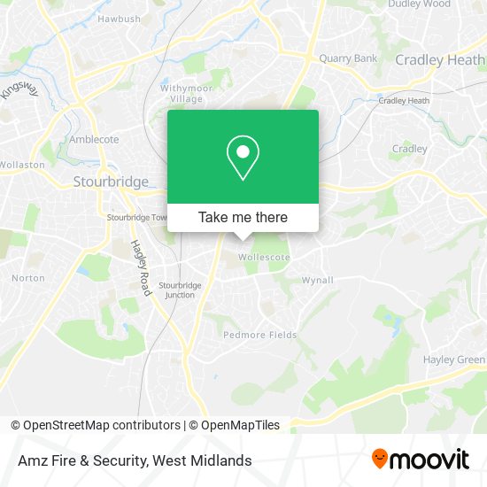 Amz Fire & Security map
