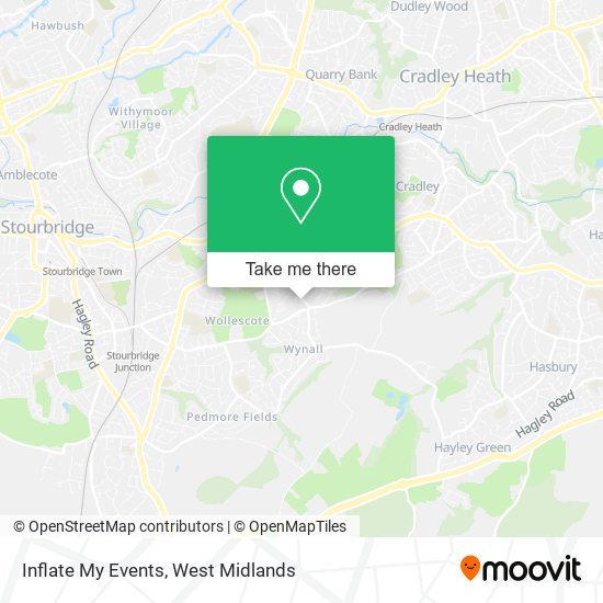 Inflate My Events map