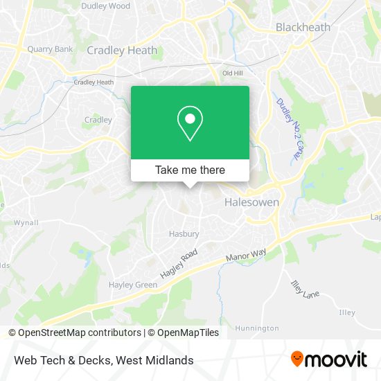 Web Tech & Decks map