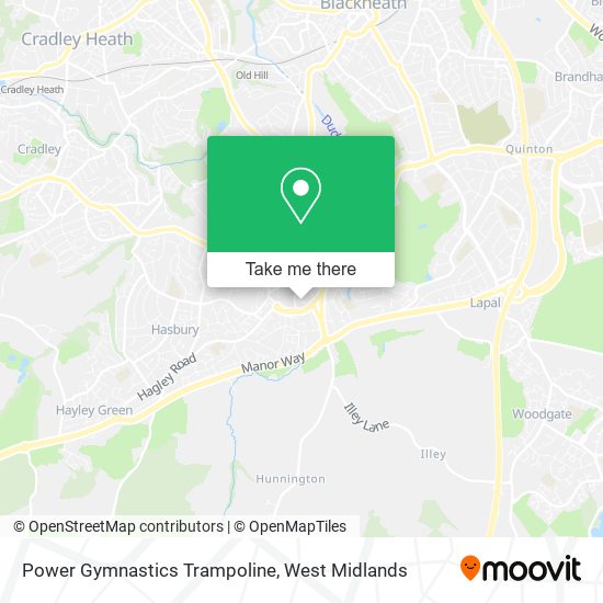 Power Gymnastics Trampoline map