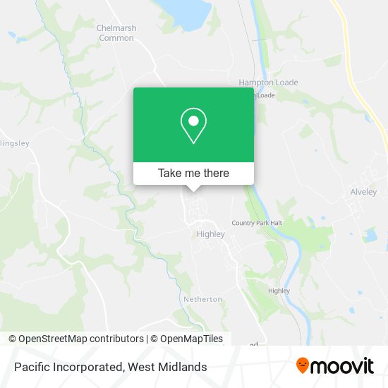 Pacific Incorporated map