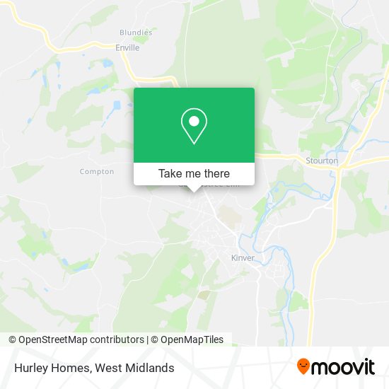 Hurley Homes map