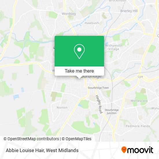 Abbie Louise Hair map
