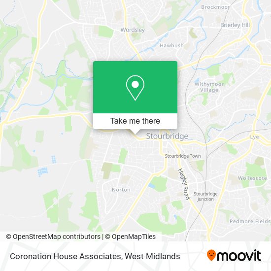 Coronation House Associates map