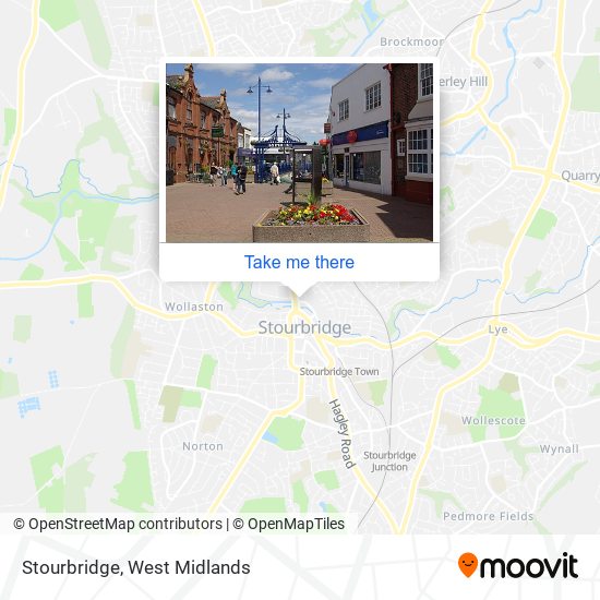 Stourbridge map