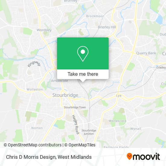 Chris D Morris Design map