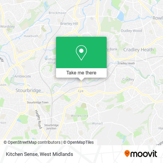 Kitchen Sense map